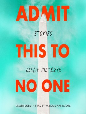 Admit This to No One - Audiobook